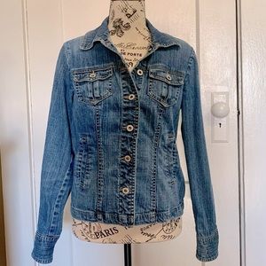 Y2K Tommy Hilfiger Women’s Jean Jacket Size Small/Petite
